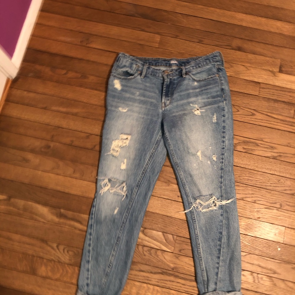 BDG slim boyfriend 27W light wash jeans